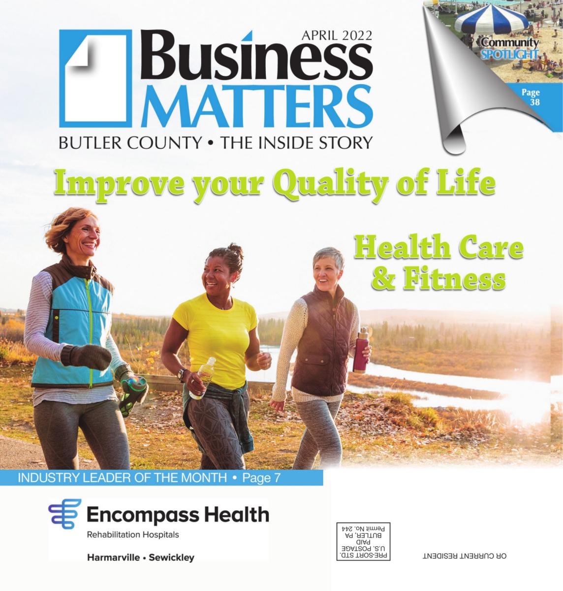 April 2022 - Improve your Quality of Life - Health Care & Fitness