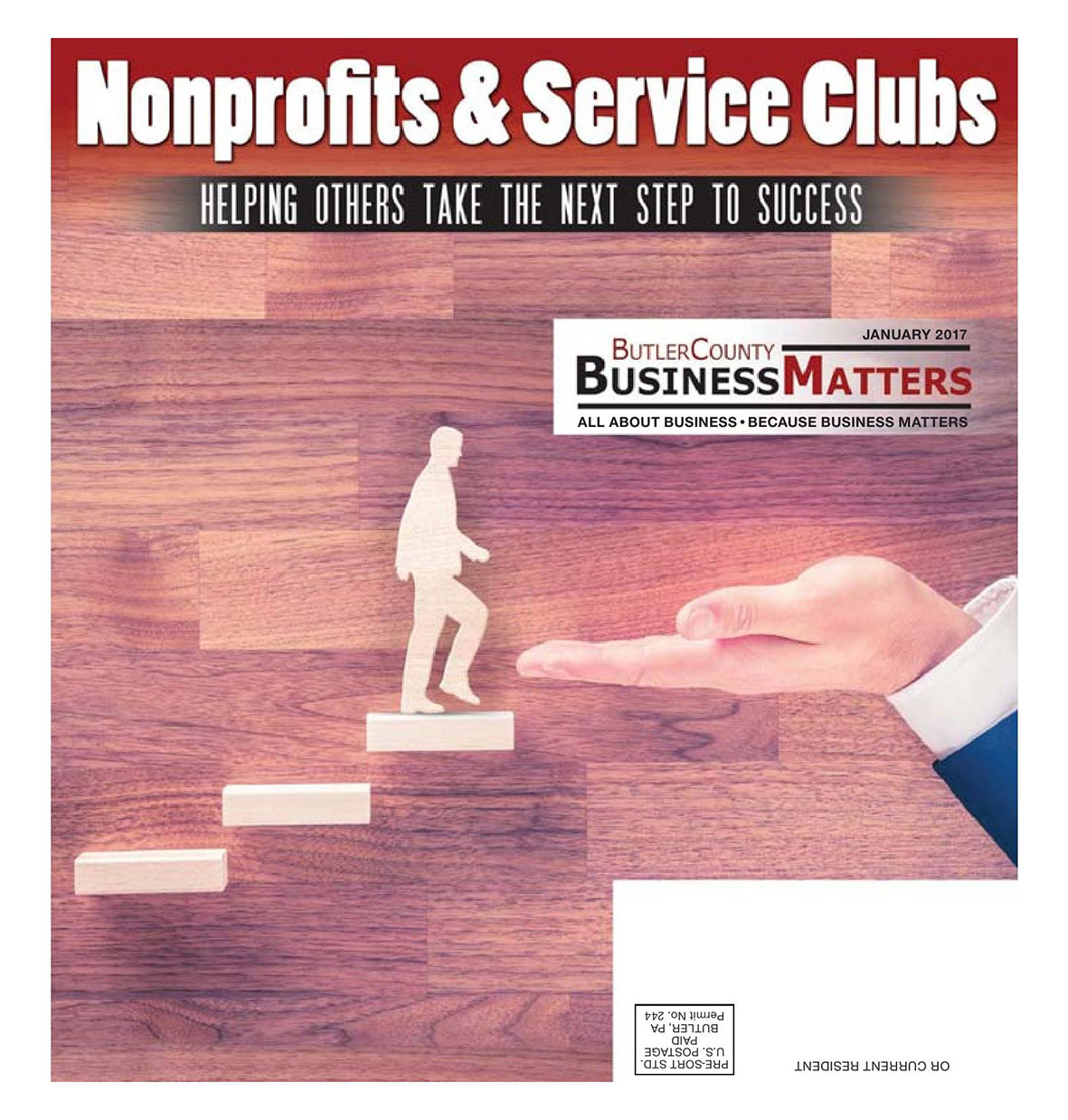 January 2017 - Nonprofits & Service Clubs - Helping Others Take the Next Step to Success