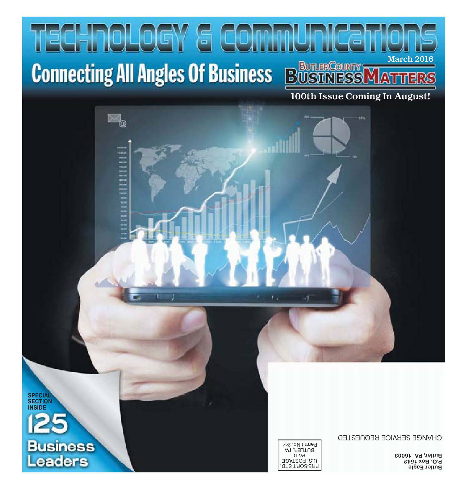 March 2016 - Technology & Communications - Connecting All Angles of Business