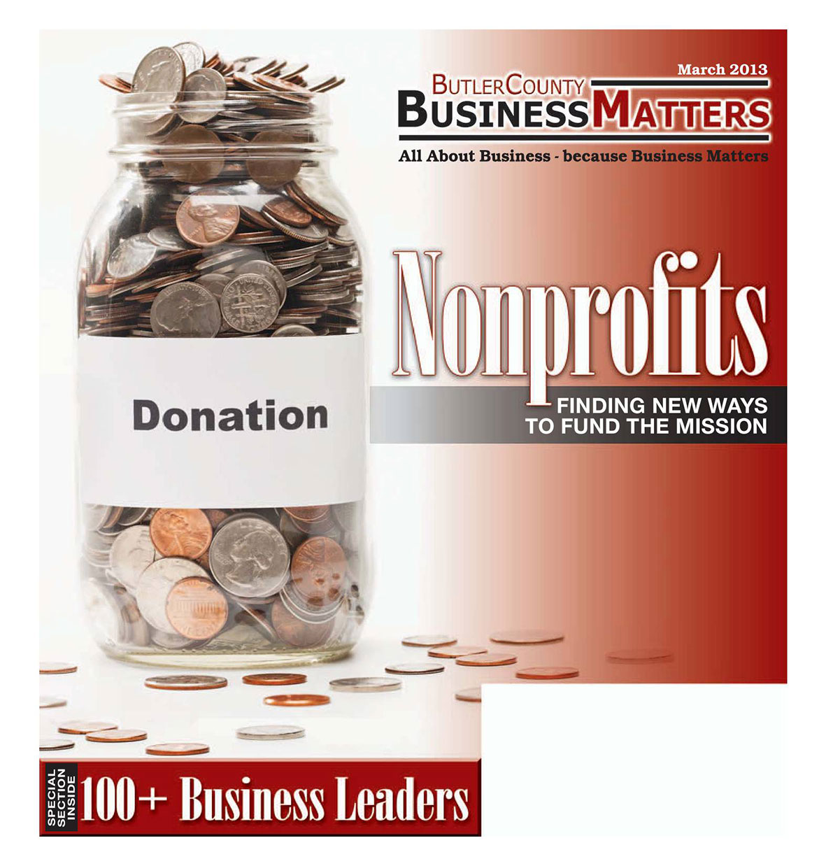 March 2013 - Nonprofits - Finding New Ways to Fund the Mission
